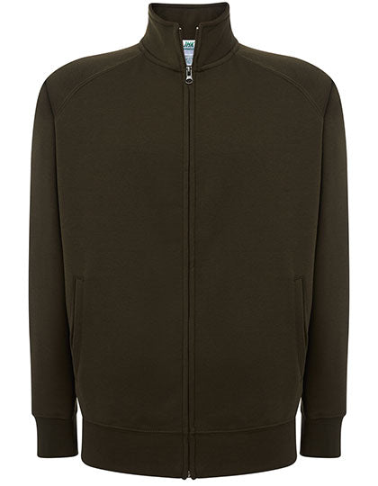 Full Zip Sweatshirt in Khaki, Größe XXL