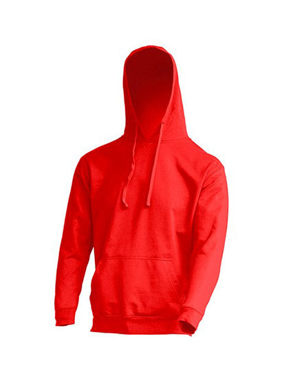 Ocean Kangaroo Hooded Sweat in Red, Größe 3XL