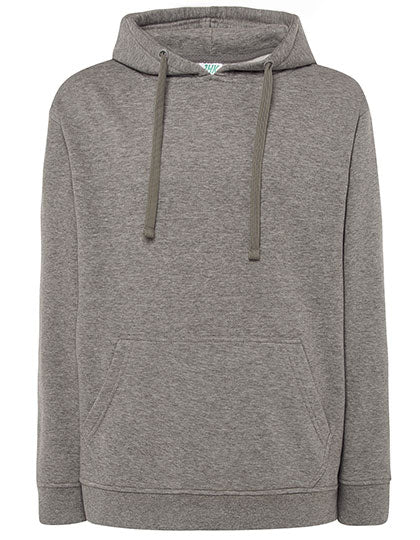 Kangaroo Sweatshirt in Grey Melange, Größe XS