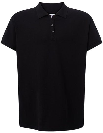 Ladies´ Curves Polo in Black, Größe XL