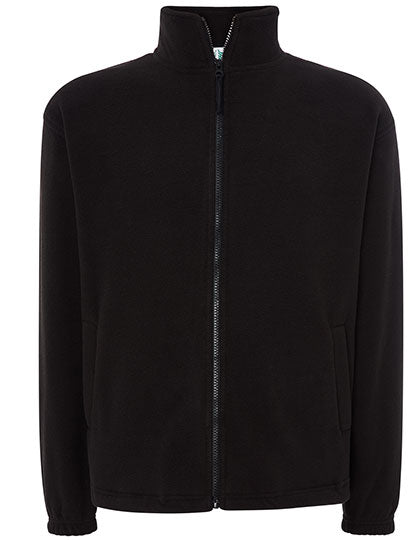 Men´s Fleece Jacket in Black, Größe XXL