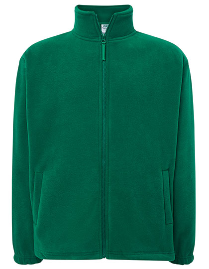 Men´s Fleece Jacket in Kelly Green, Größe XXL