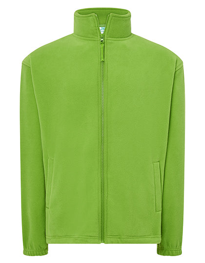 Men´s Fleece Jacket in Lime, Größe XXL
