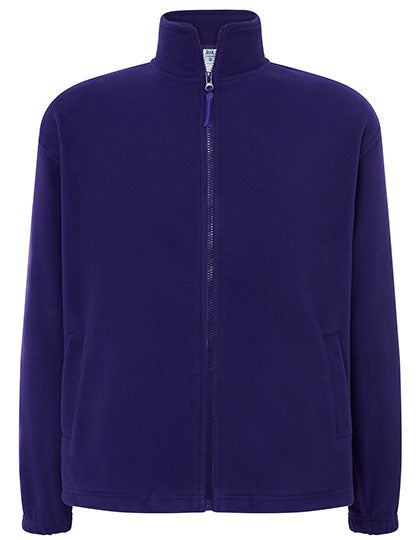 Men´s Fleece Jacket in Purple, Größe XXL