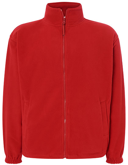 Men´s Fleece Jacket in Red, Größe XXL