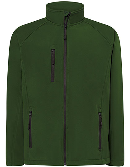 Softshell Jacket in Bottle Green, Größe XXL