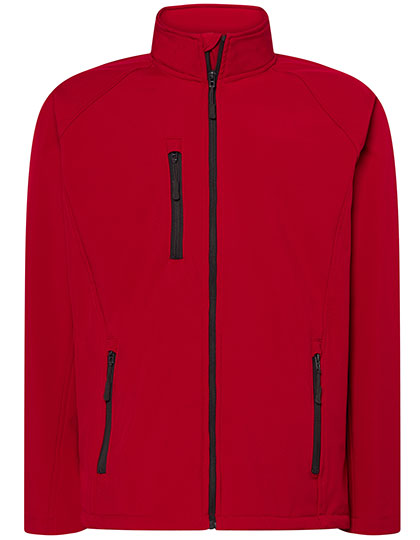 Softshell Jacket in Red, Größe XXL