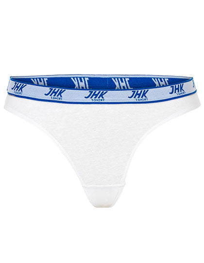 Ladies´ Thong (3 Pack) in White, Größe XXL