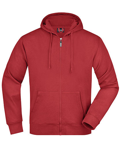 Men´s Hooded Jacket in Red, Größe 3XL