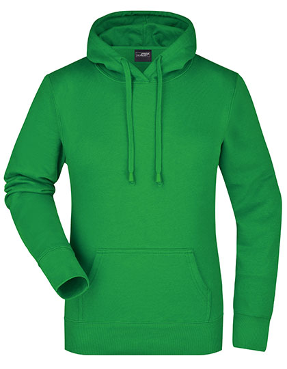 Ladies´ Hooded Sweat in Fern Green, Größe XXL