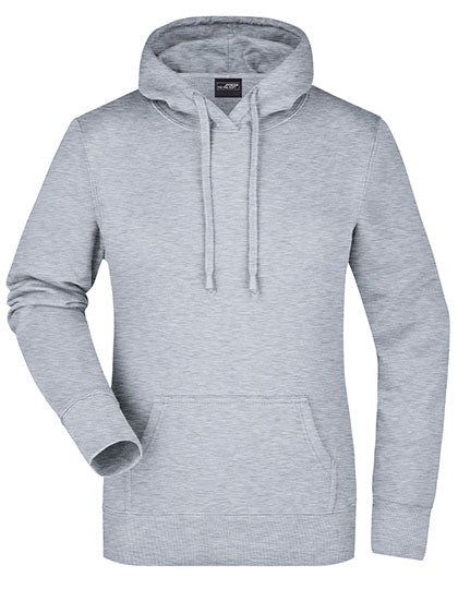 Ladies´ Hooded Sweat in Grey Heather, Größe XXL