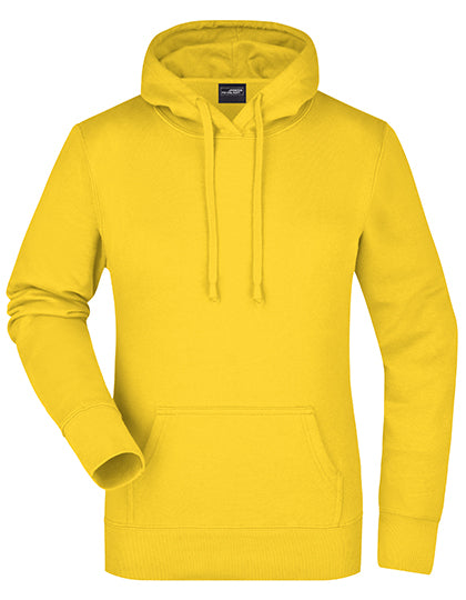 Ladies´ Hooded Sweat in Sun Yellow, Größe XXL