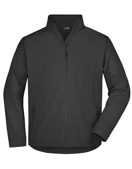 Men´s Softshell Jacket in Black, Größe 3XL