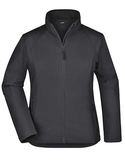 Ladies´ Softshell Jacket in Black, Größe XXL