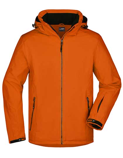 Men´s Wintersport Jacket in Dark Orange, Größe 3XL