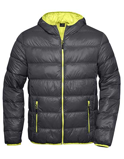 Men´s Down Jacket in Carbon, Größe 3XL