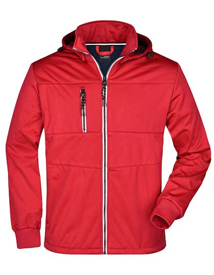 Men´s Maritime Jacket in Red, Größe 3XL
