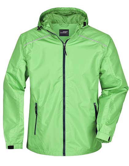 Men´s Rain Jacket in Spring Green, Größe 3XL