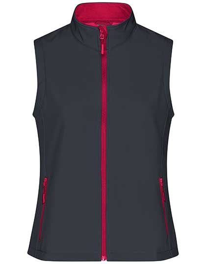 Ladies´ Promo Softshell Vest in Iron Grey, Größe XXL