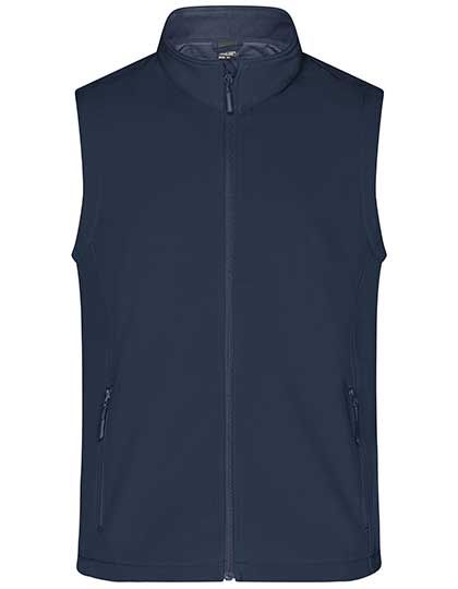 Men´s Promo Softshell Vest in Navy, Größe 3XL