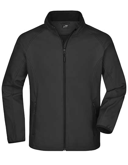 Men´s Promo Softshell Jacket in Black, Größe 3XL