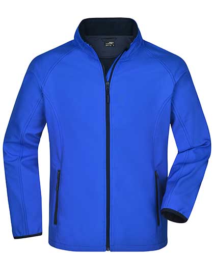 Men´s Promo Softshell Jacket in Nautic Blue, Größe 3XL