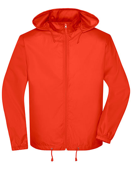 Men´s Promo Jacket in Bright Orange, Größe 3XL