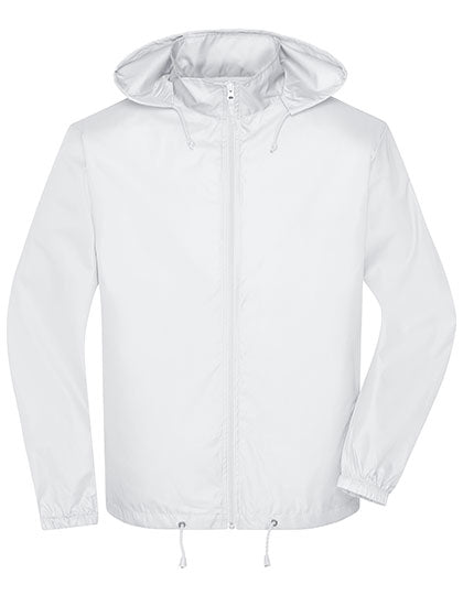 Men´s Promo Jacket in White, Größe 3XL