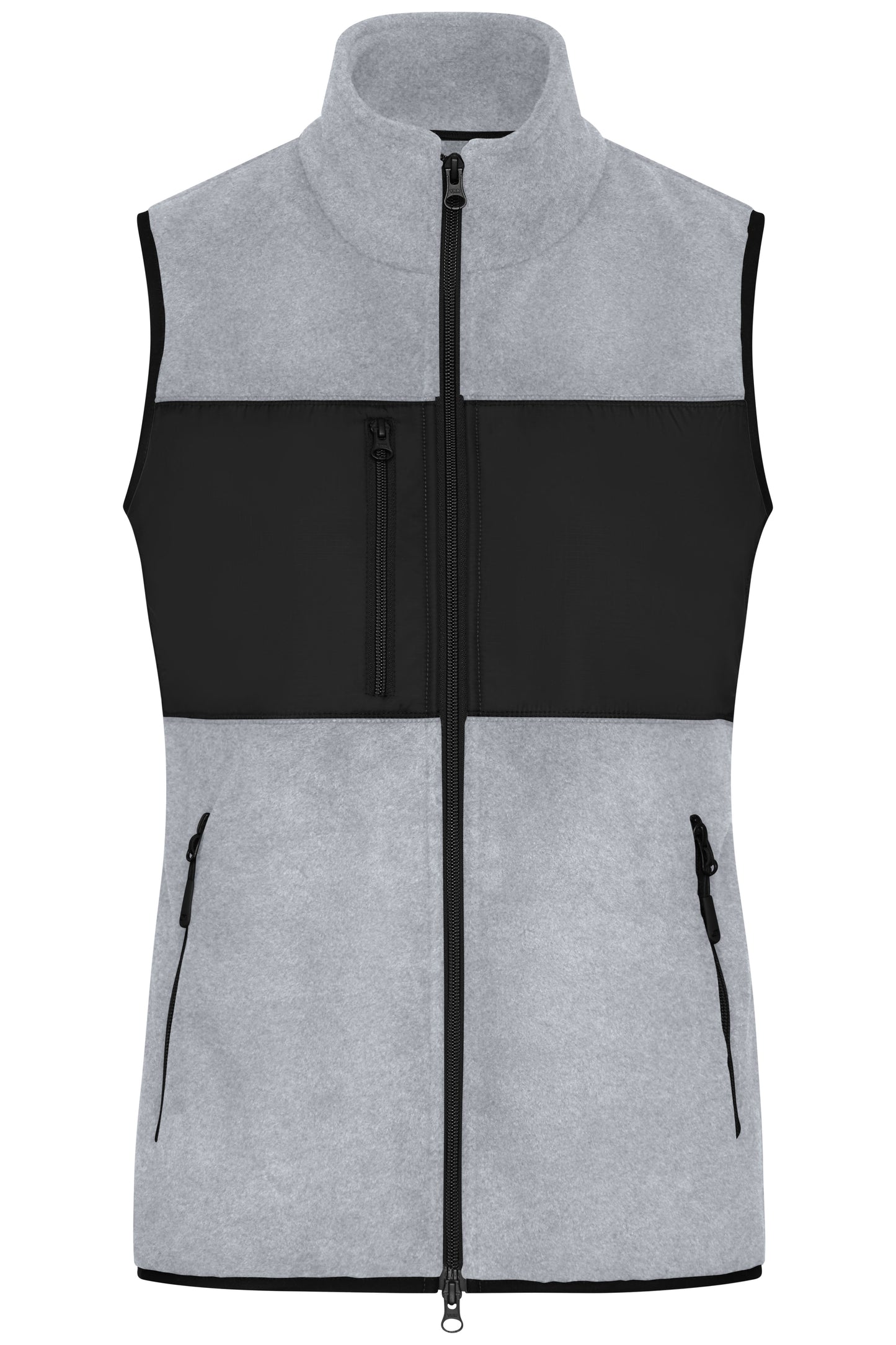 Ladies´ Fleece Vest in Light Melange, Größe XXL