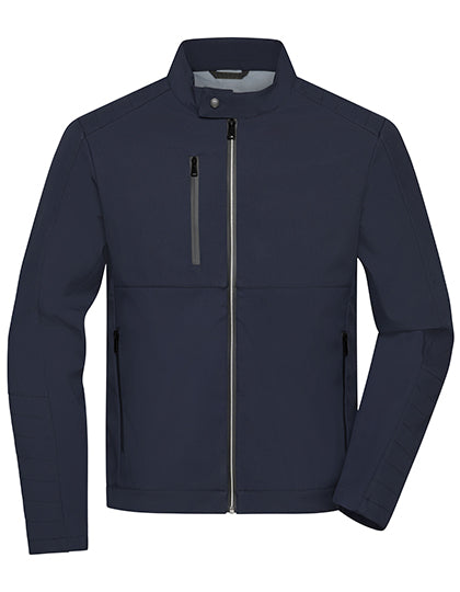 Men´s Softshell Jacket in Navy, Größe 3XL