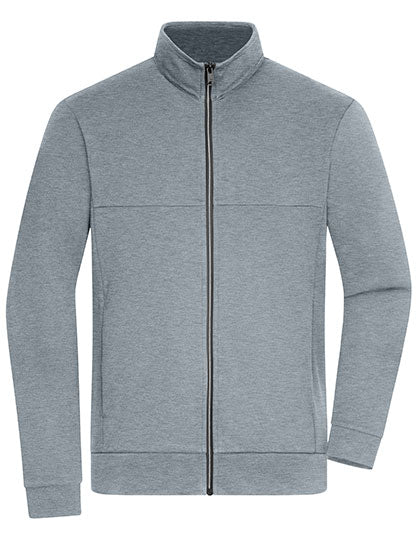 Men´s Sporty Jacket in Light Melange, Größe 3XL