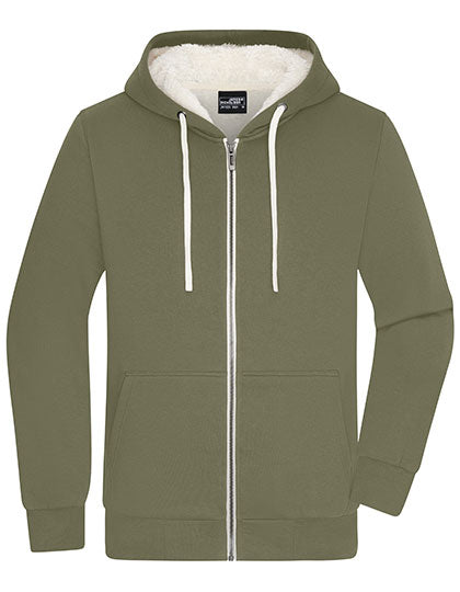 Men´s Doubleface Jacket in Olive, Größe 3XL