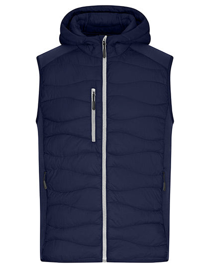 Men´s Hybrid Vest in Navy, Größe 3XL