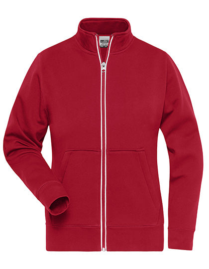 Ladies´ Doubleface Work Jacket -SOLID- in Red, Größe 4XL