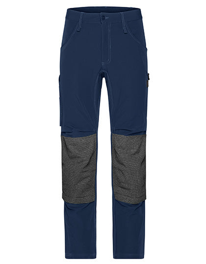 Workwear Pants 4-Way Stretch Slim Line in Navy, Größe 64
