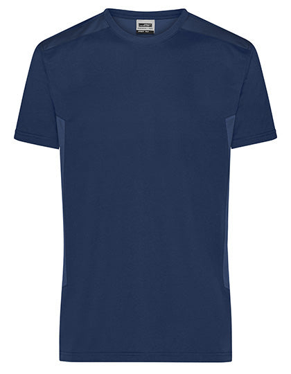 Men´s Workwear T-Shirt -STRONG- in Navy, Größe 6XL