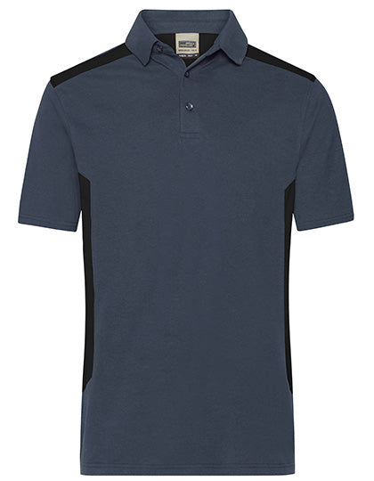 Men´s Workwear Polo -STRONG- in Carbon, Größe 6XL
