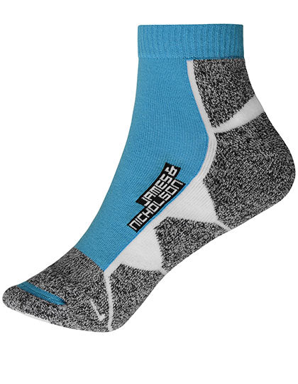 Sport Sneaker Socks in Bright Blue, Größe 45-47