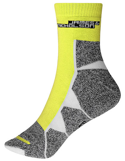 Sport Socks in Bright Yellow, Größe 45-47