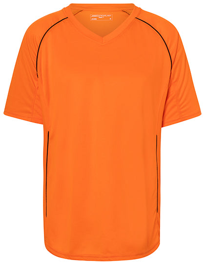 Team Shirt in Orange, Größe XXL