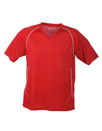 Team Shirt in Red, Größe XXL