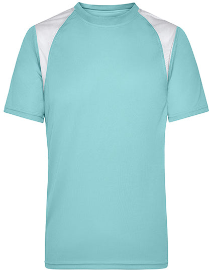 Men´s Running-T in Mint, Größe 3XL