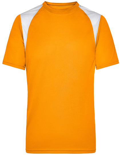 Men´s Running-T in Orange, Größe 3XL