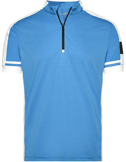 Men´s Bike-T Half Zip in Cobalt, Größe 3XL