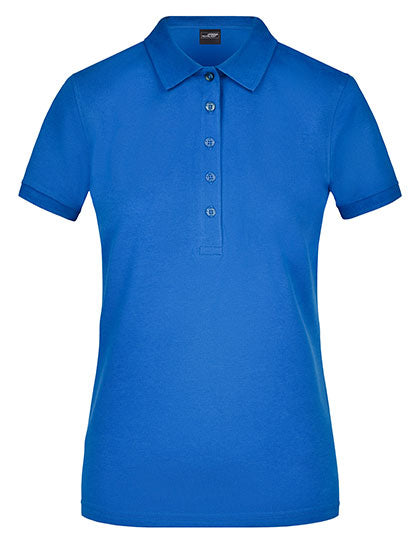 Ladies´ Elastic Polo Piqué in Royal, Größe XXL
