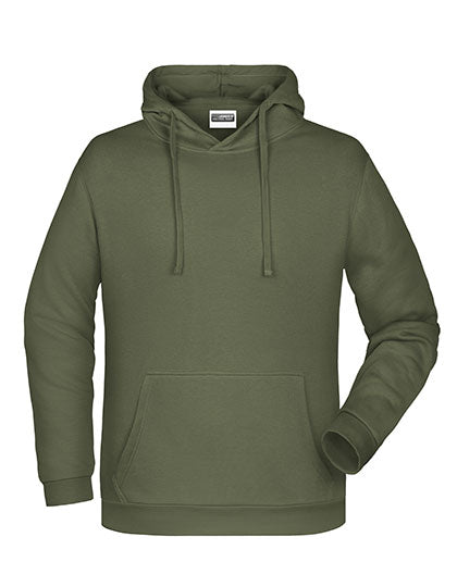 Promo Hoody Man in Olive, Größe 5XL