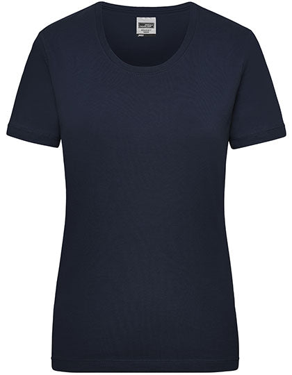 Ladies´ Workwear-T in Navy, Größe XXL