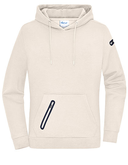 Ladies´ Hoody Interlock in Sandstone, Größe XXL