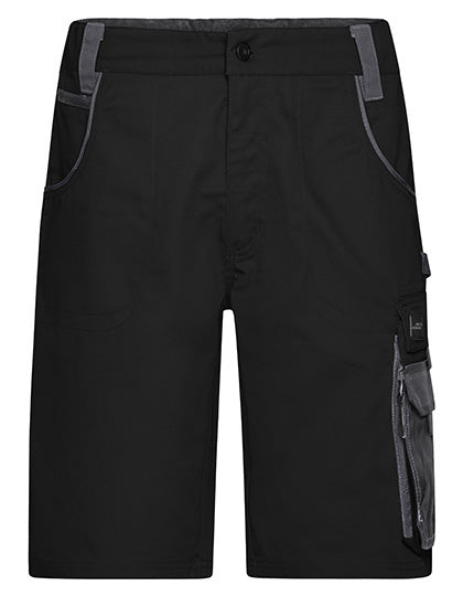 Workwear Bermudas -STRONG- in Black, Größe 62
