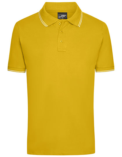 Men´s Polo in Sun Yellow, Größe 3XL